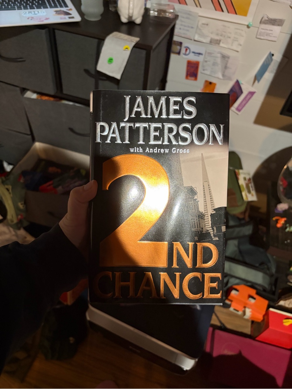 2nd Chance - Black and Gold Hardcover Book
